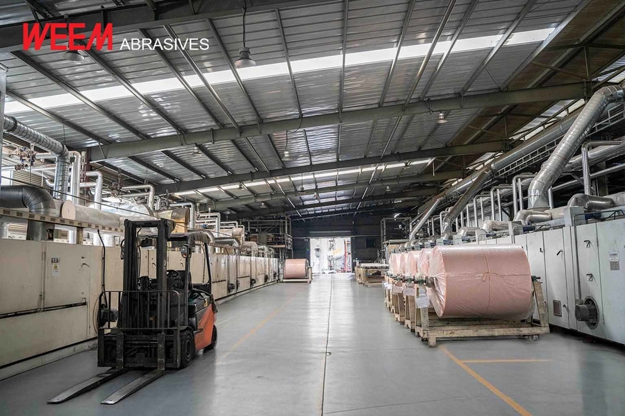 WEEM Abrasives निर्माता उत्पादन लाइन
